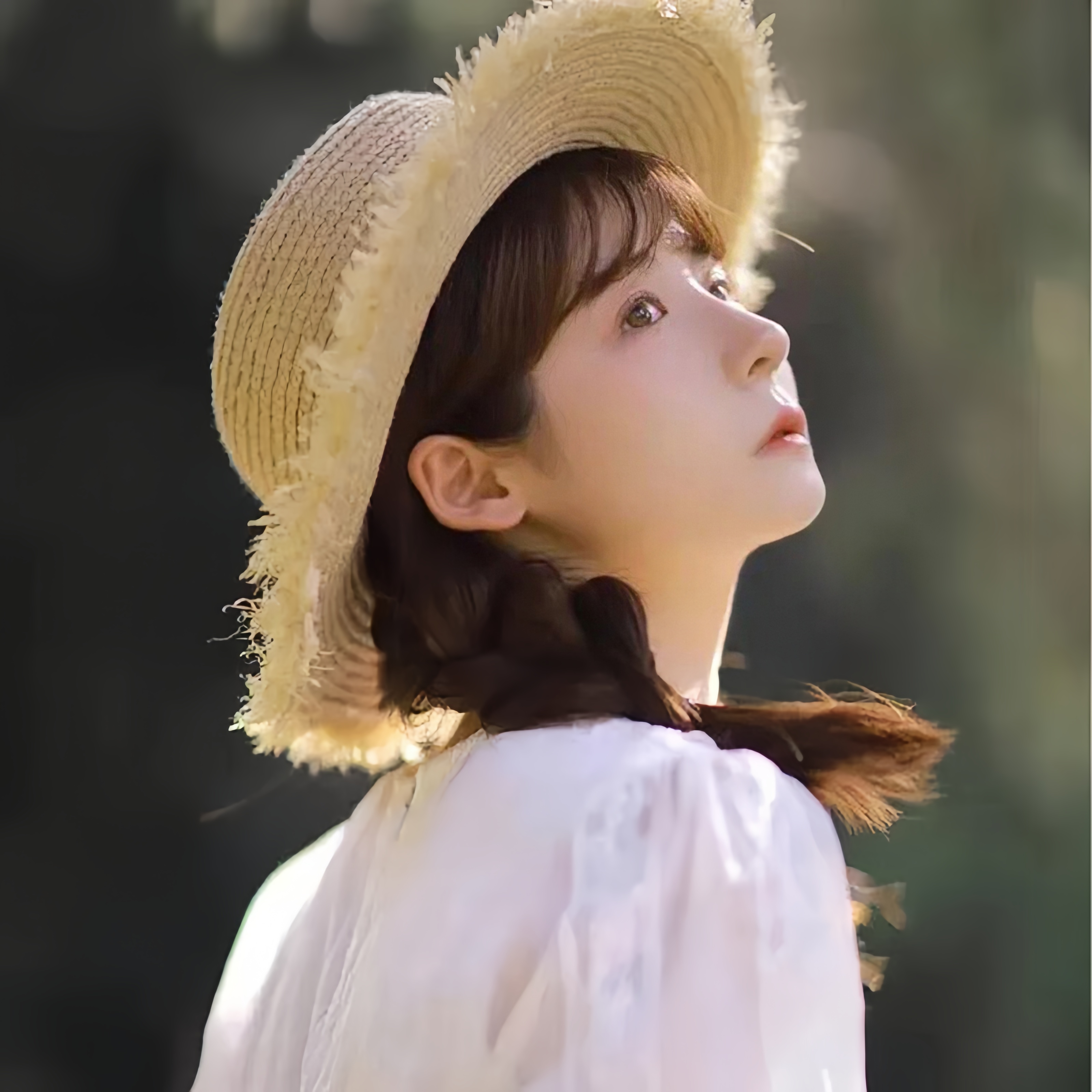 Hat Floppy Wide - Japanese Cute Raffia Woven Sun Hat