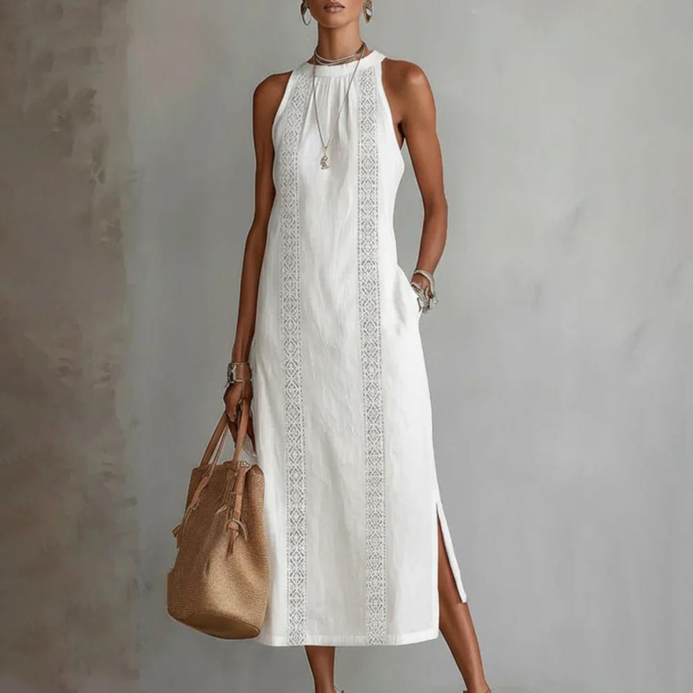 Linen Dress Wrap - 2026 Summer Dress for Women Sleeveless