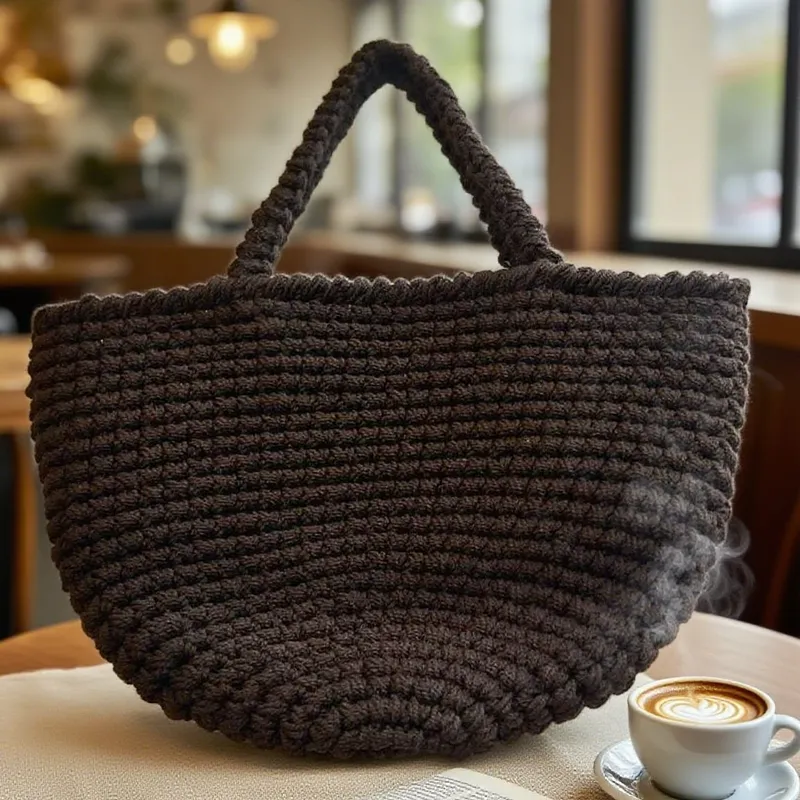 Tote Bag Beach - High-end hand-woven straw tote bag for