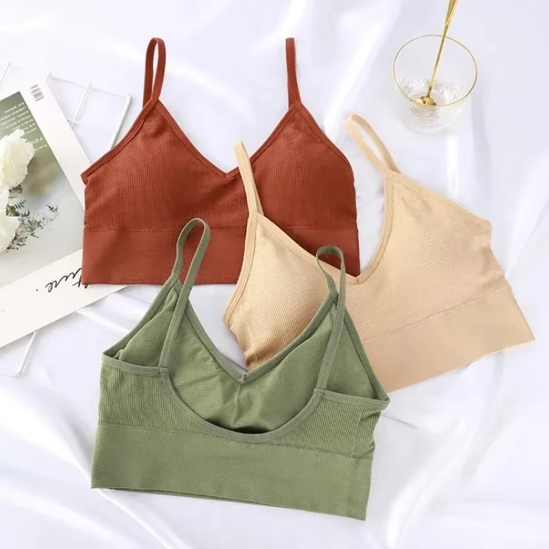 Bralette Triangle Set - Seamless Women Push Up Bra Beautiful