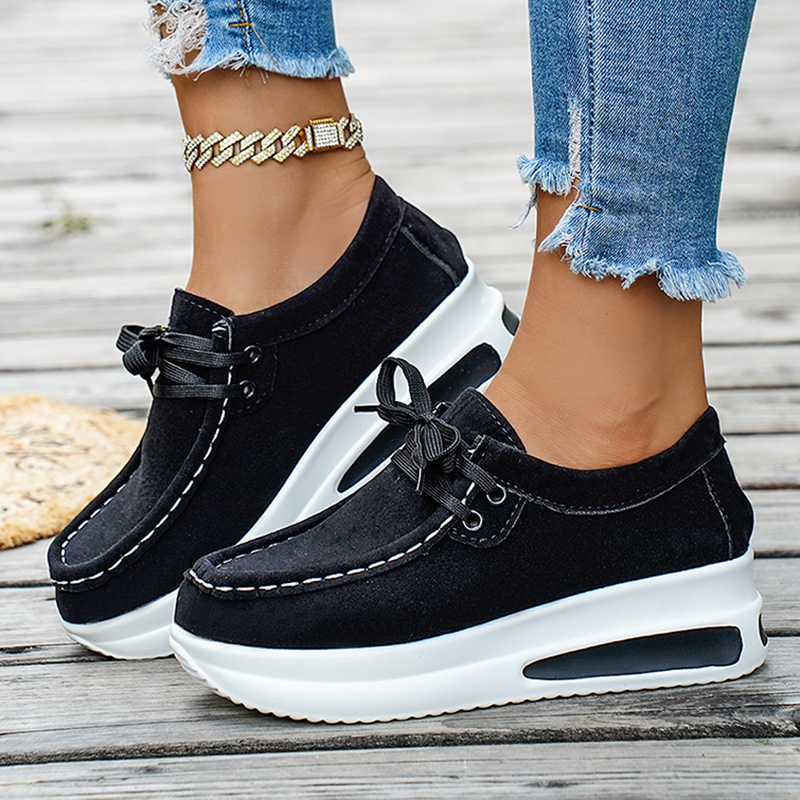 Wedge Espadrille Women - Basic Color Platform Loafers for Women