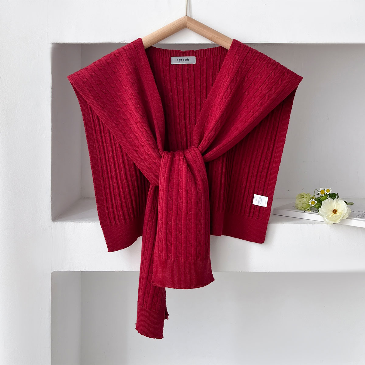 Blouse Off Shoulder - NEW Korean Autumn Knit Shawl Female