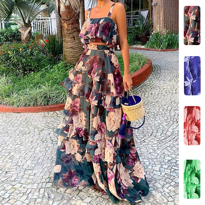 Women's Two Piece Outfits Flor - مراجعة Romper Floral Print وسعره