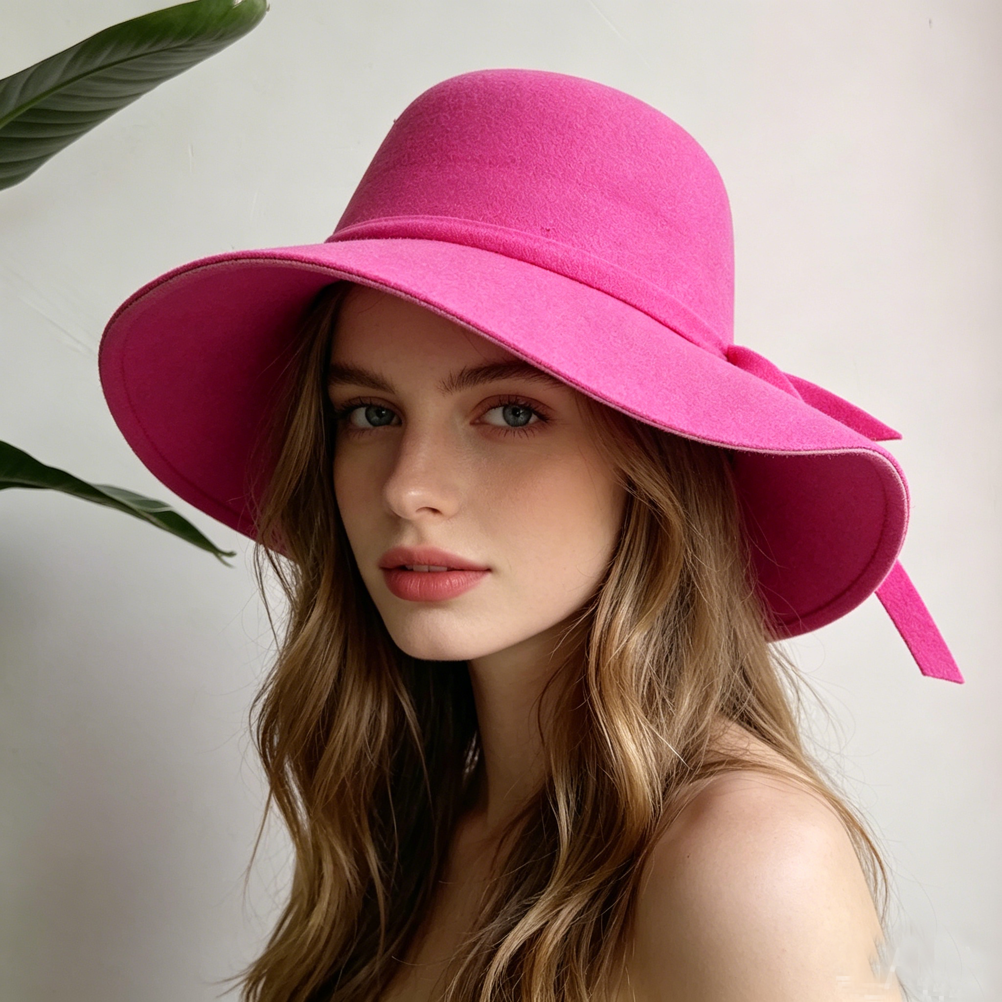Women Fedora Hat Vintage Lady  - مراجعة Hat Floppy Wide وسعره