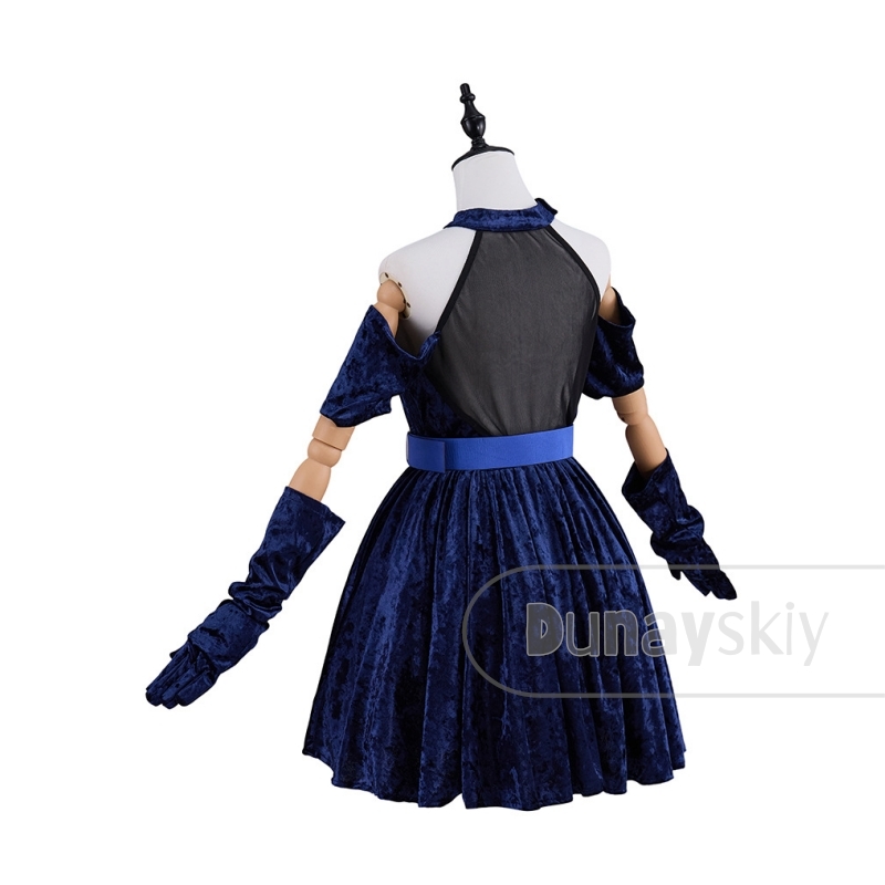Alien Stage Mizi Cosplay Costu - مراجعة Maxi Dress Halter وسعره