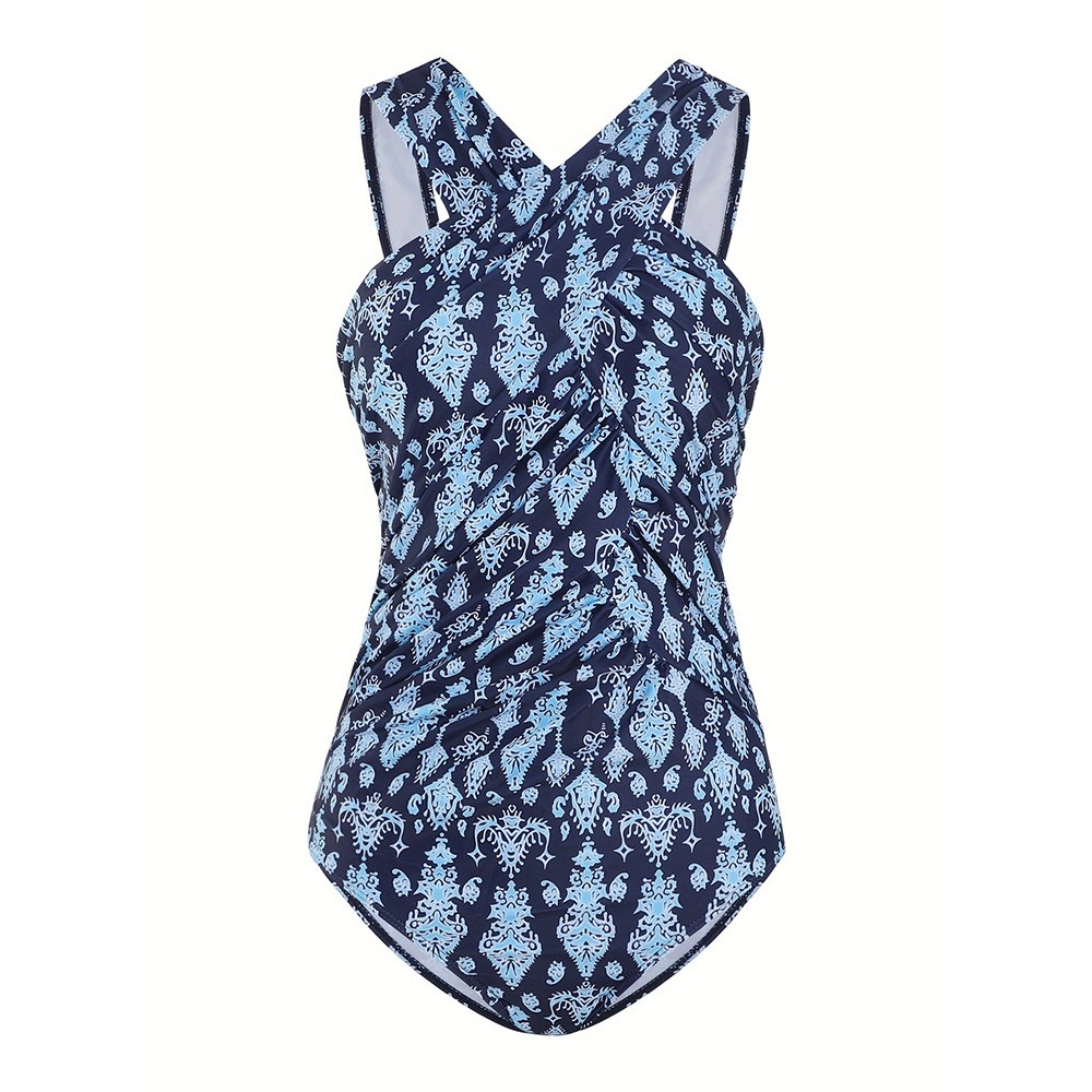 Women Swimsuit Plus Size Modes - مراجعة Swimsuit Bikini Ruched وسعره