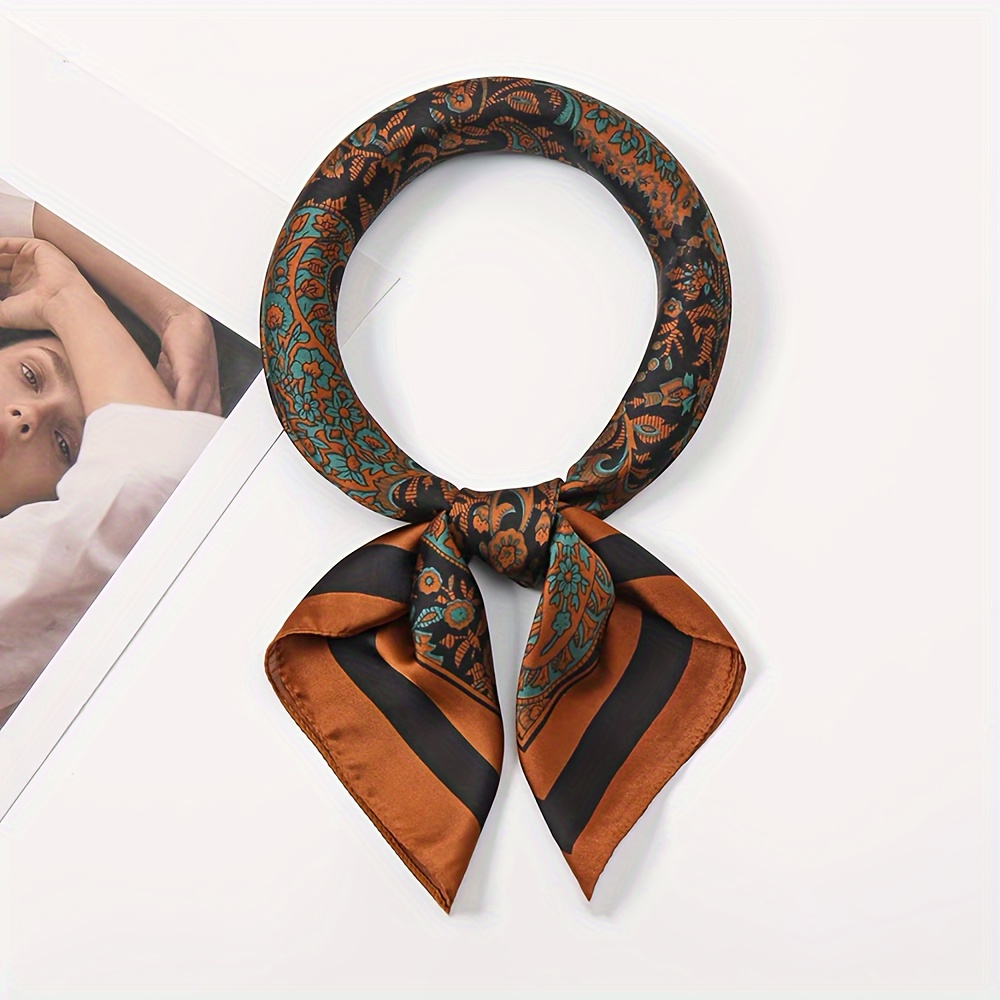 Fashionable Imitation Silk Sca - مراجعة Headband Summer Knit وسعره
