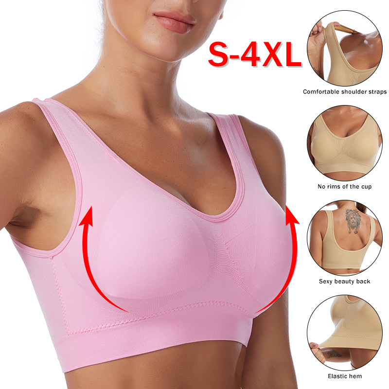 Sexy Women Bra Plus Size Seaml - مراجعة Bralette Triangle Set وسعره
