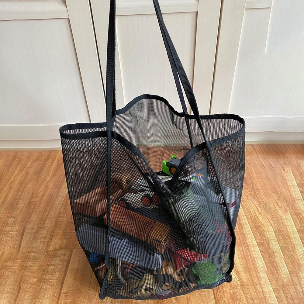 Mesh Beach Bag Lightweight, Br - مراجعة Tote Bag Beach وسعره