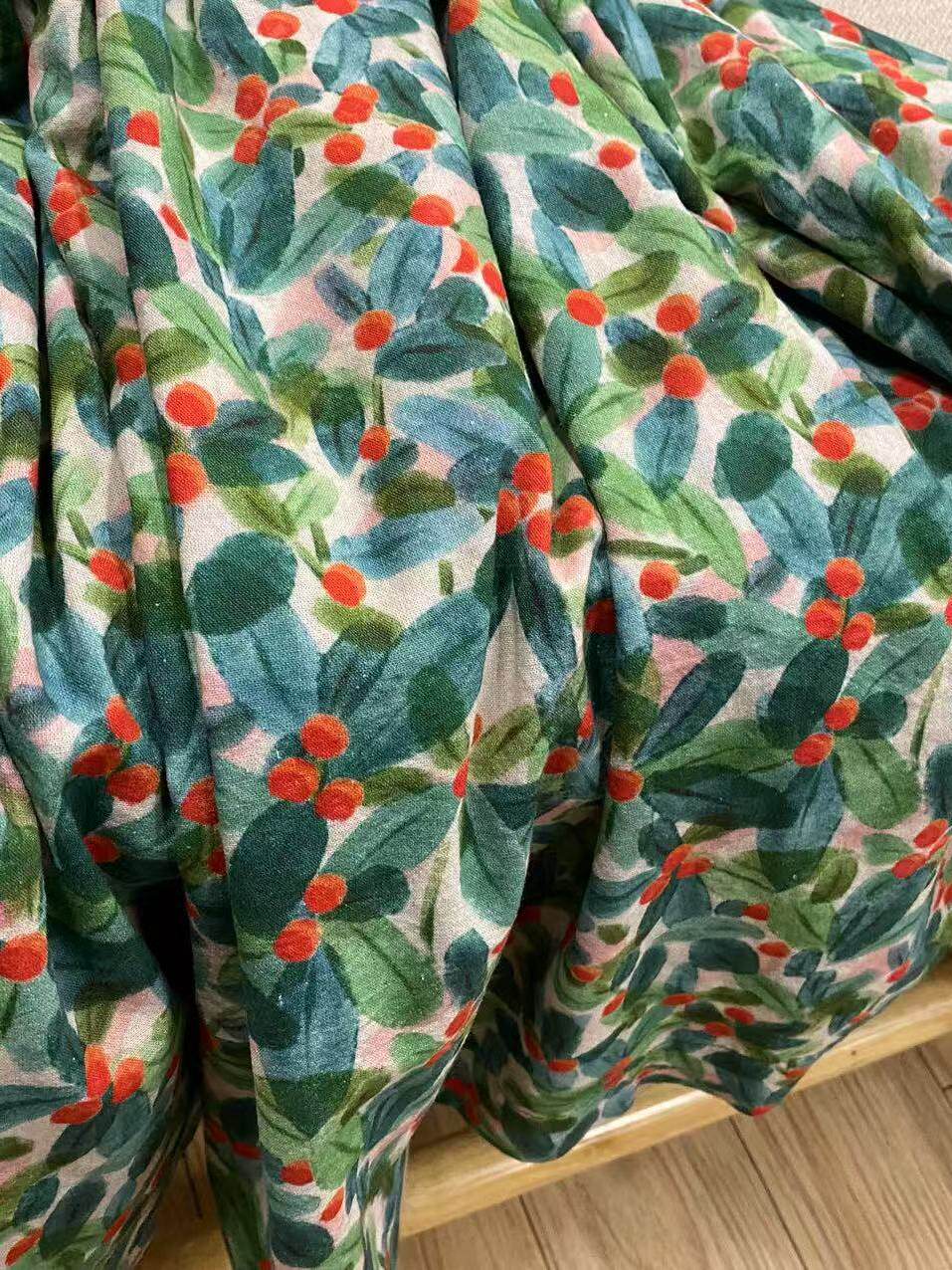 Retro Floral A-Line Midi Skirt - مراجعة Midi Skirt Floral وسعره