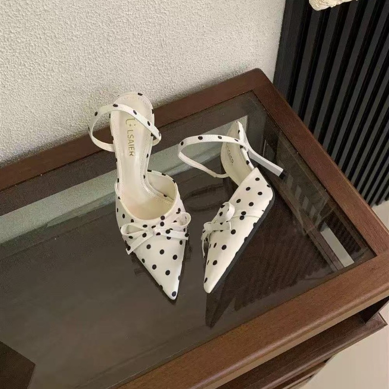 Spring and Summer New French P - مراجعة Sandal Strappy Heeled وسعره