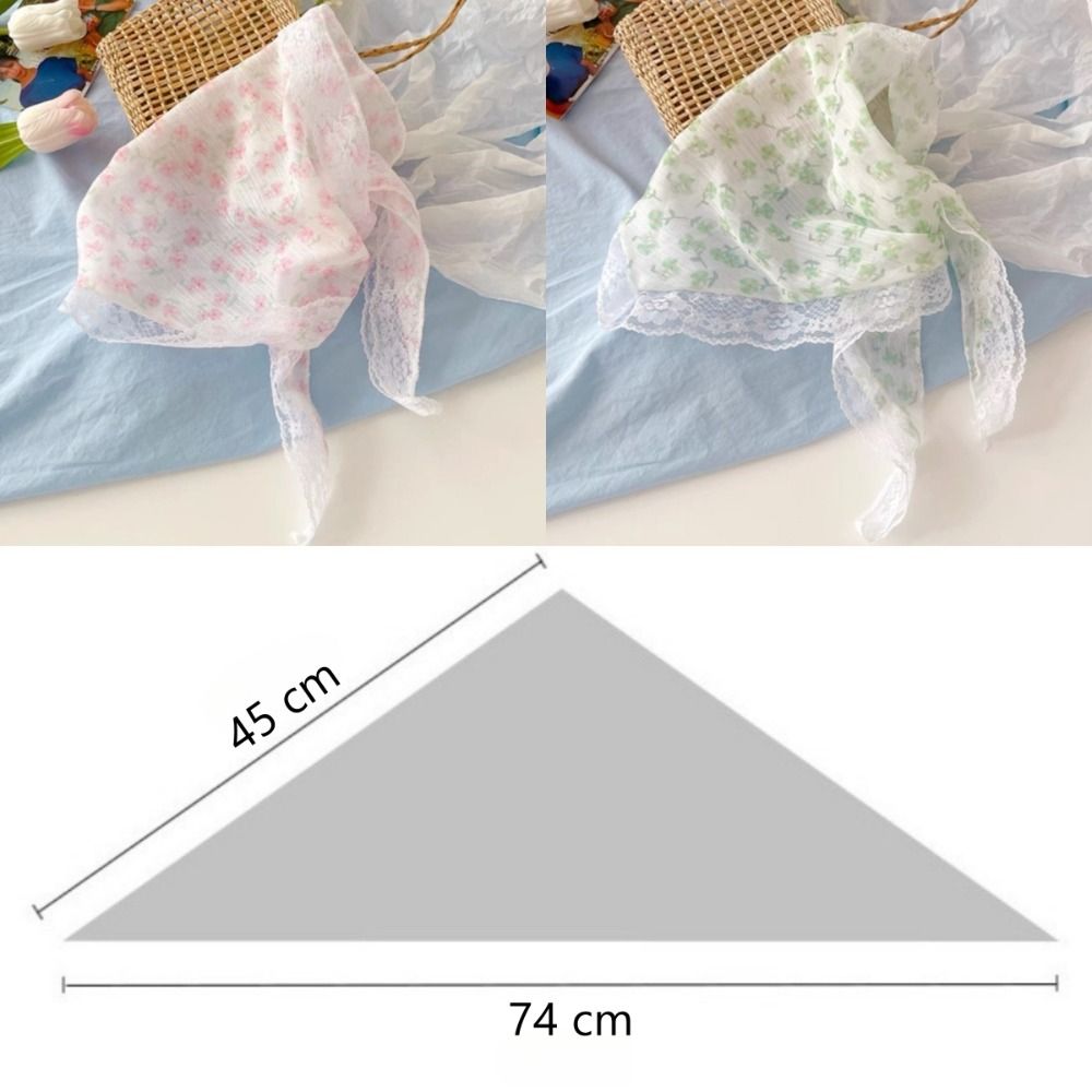 New French Style Triangle Scar - مراجعة Headband Summer Knit وسعره