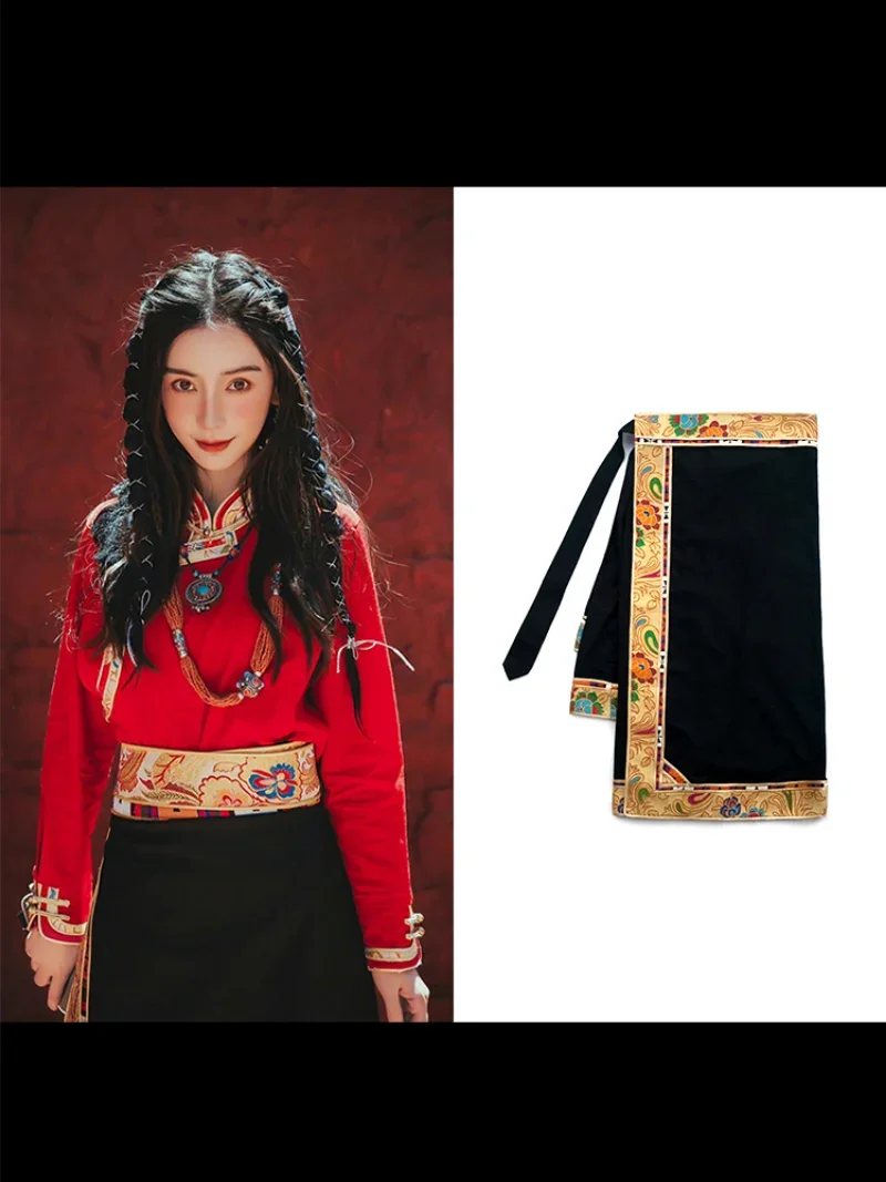 Traditional Tibetan Dress Wrap - مراجعة Linen Dress Wrap وسعره