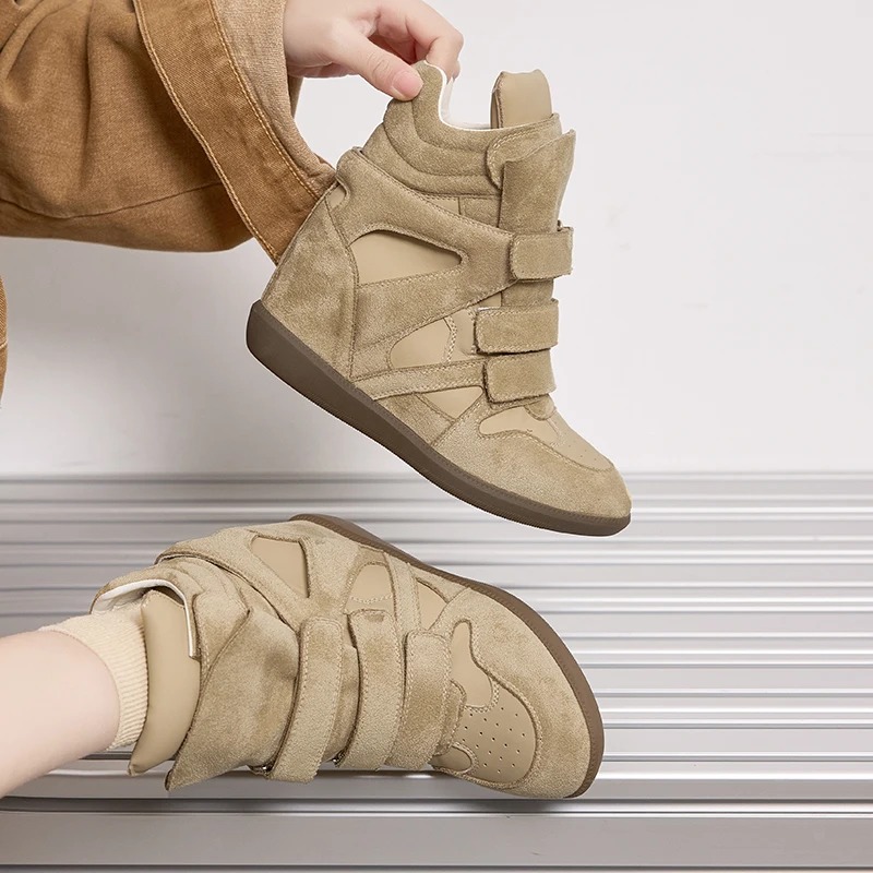 Women Ankle Boots Genuine Leat - مراجعة Wedge Espadrille Women وسعره