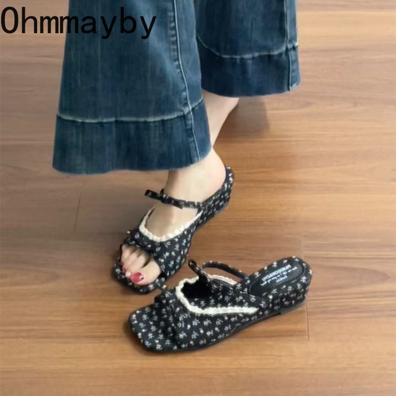 2026 Summer Floral Wedges Heel - مراجعة Romper Floral Print وسعره
