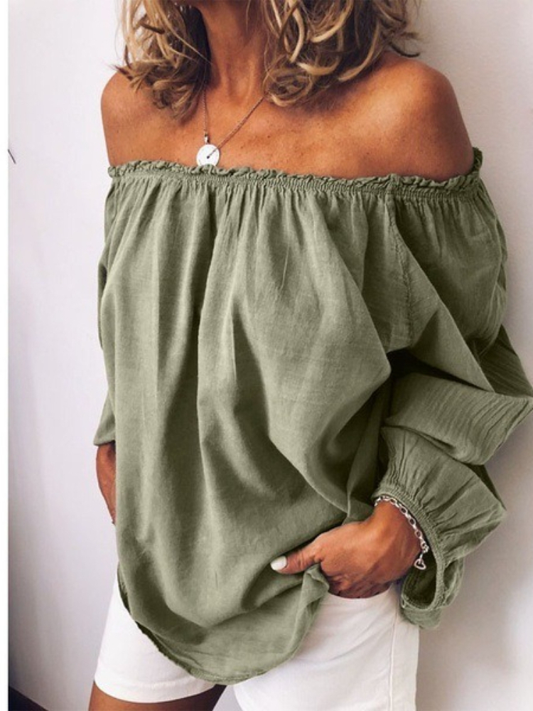 New Chic Women's Off-the-shoul - مراجعة Blouse Off Shoulder وسعره