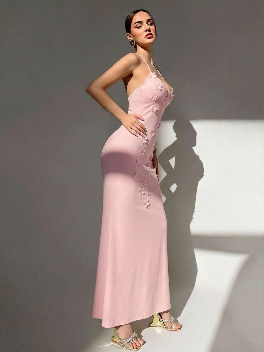 Womens Sexy Y2K Micro Cup Fron - مراجعة Maxi Dress Halter وسعره