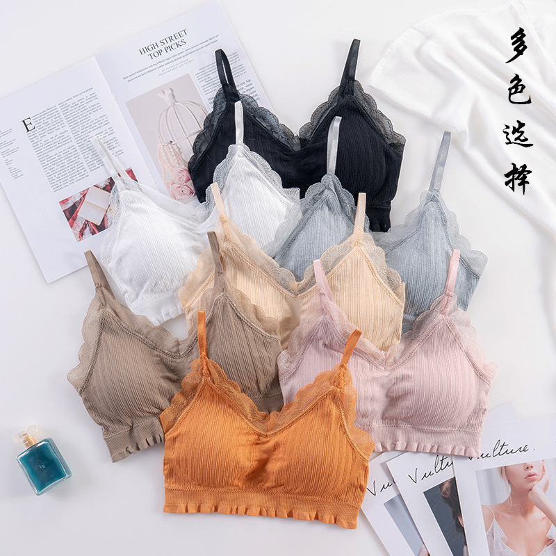 3D Sexy Lingerie Seamless Spor - مراجعة Bralette Triangle Set وسعره