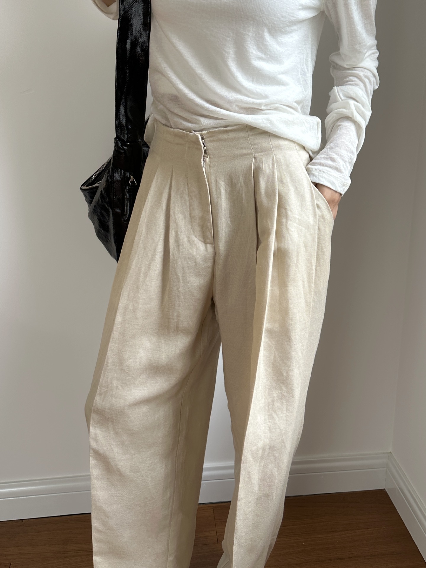 Casual Linen Wide Leg Pants Pl - مراجعة Linen Pant Wide وسعره