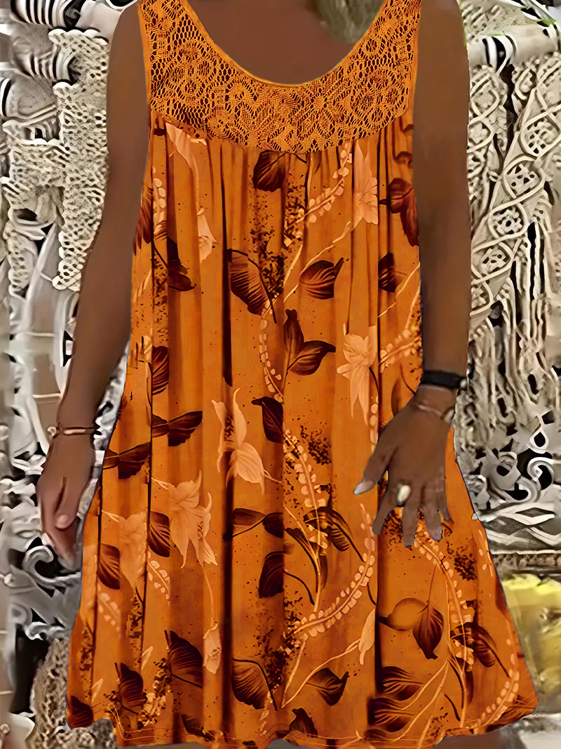 Plus size women's sleeveless r - مراجعة Romper Floral Print وسعره
