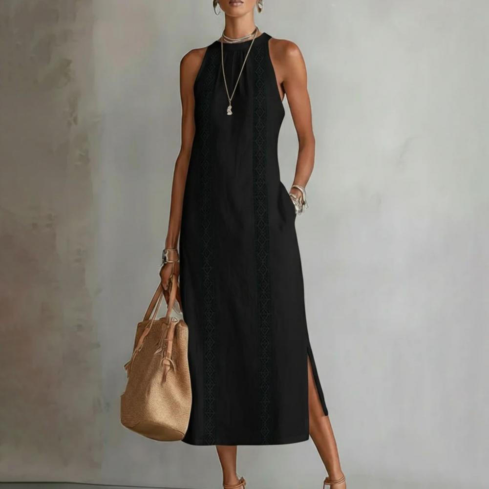 2026 Summer Dress for Women Sl - مراجعة Linen Dress Wrap وسعره