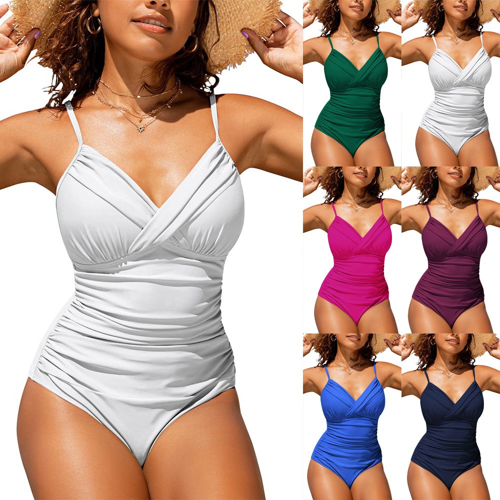 Woman Bikini Tankini Swimsuit  - مراجعة Swimsuit Bikini Ruched وسعره