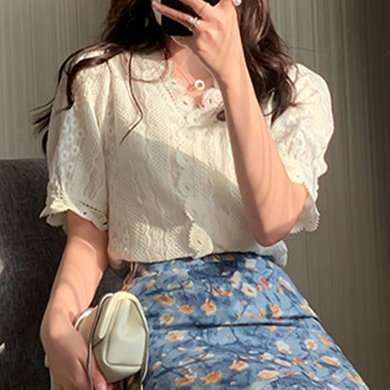 Women's Summer Two-Piece Set L - مراجعة Midi Skirt Floral وسعره