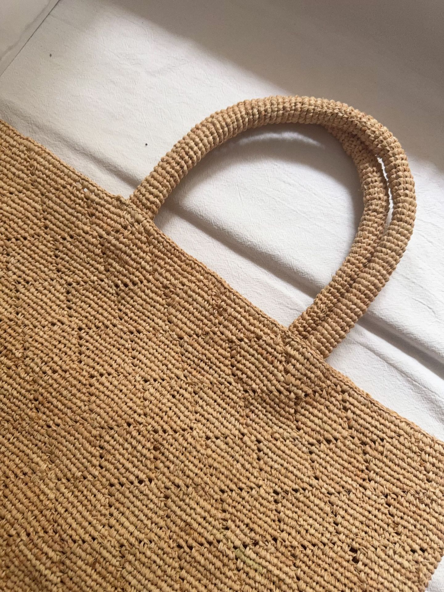 Fashion Style Ins Crochet Hand - مراجعة Crochet Bag Raffia وسعره