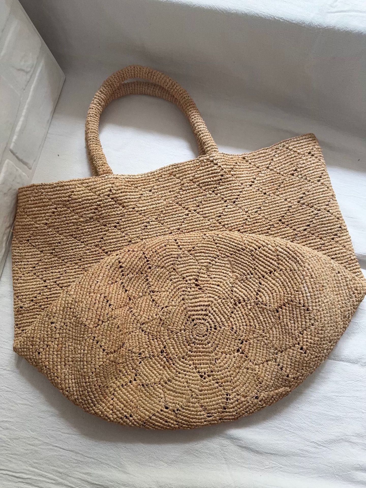 Fashion Style Ins Crochet Hand - مراجعة Crochet Bag Raffia وسعره