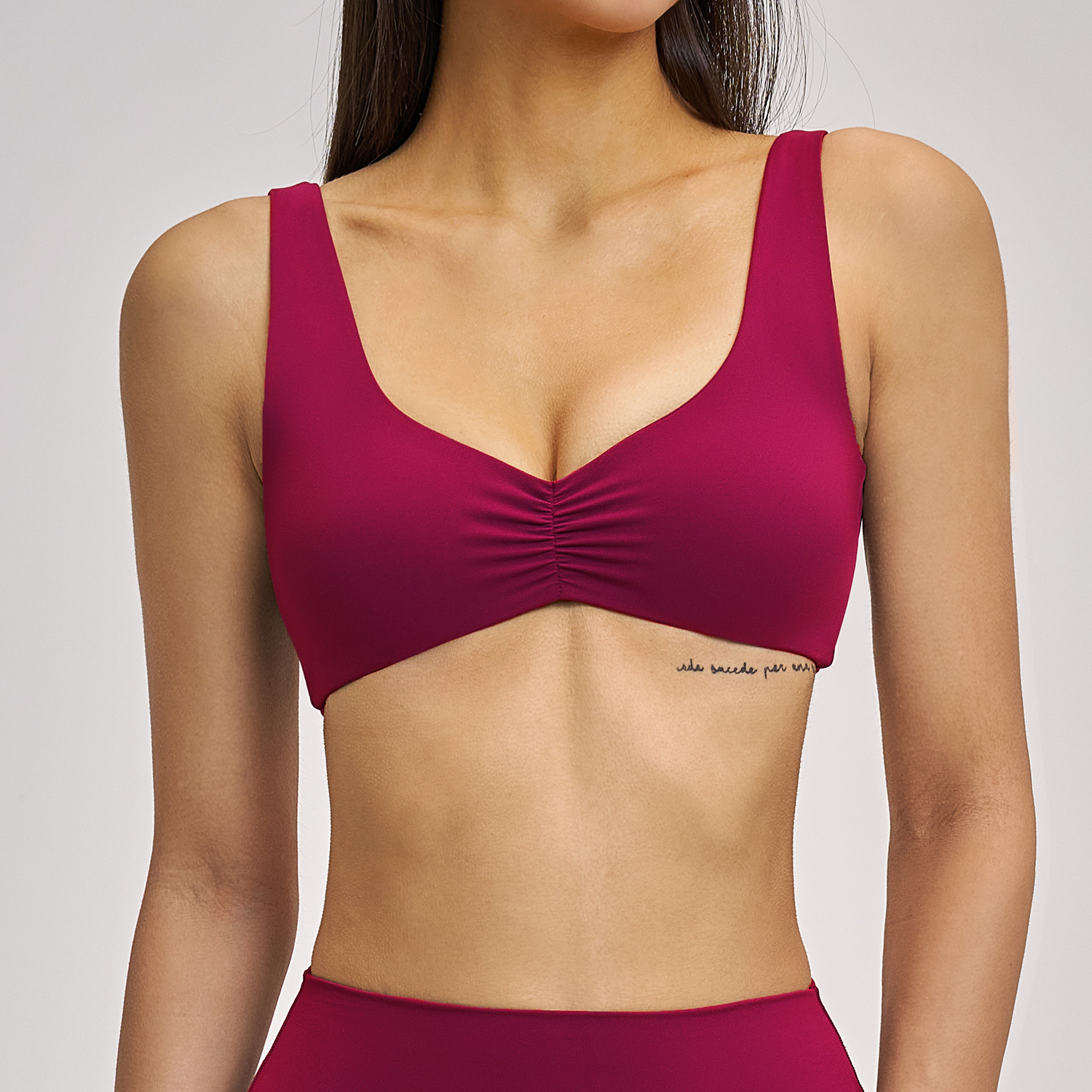 Sports Bra Women Top Push Up F - مراجعة Bralette Triangle Set وسعره