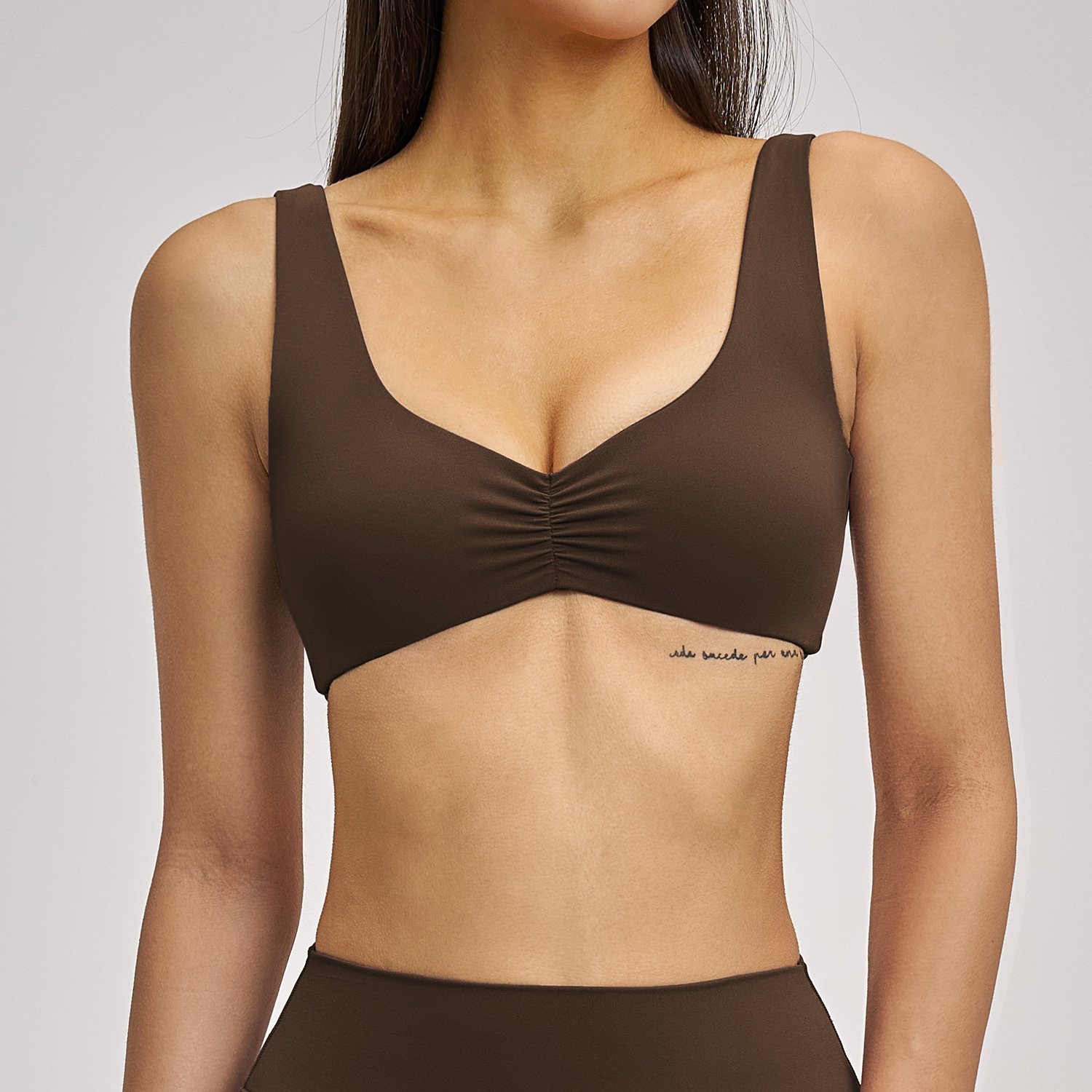 Sports Bra Women Top Push Up F - مراجعة Bralette Triangle Set وسعره