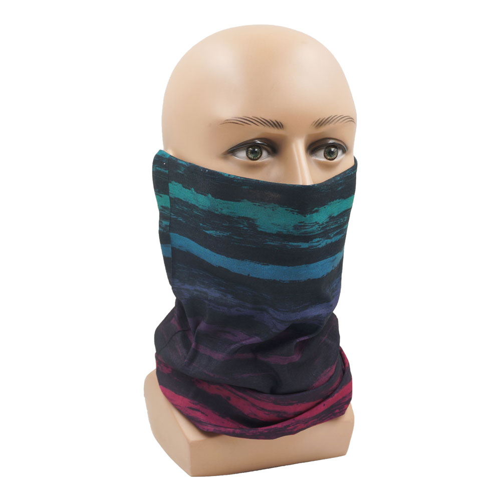 Tie-Dye Stripes Pattern Neckch - مراجعة Headband Summer Knit وسعره