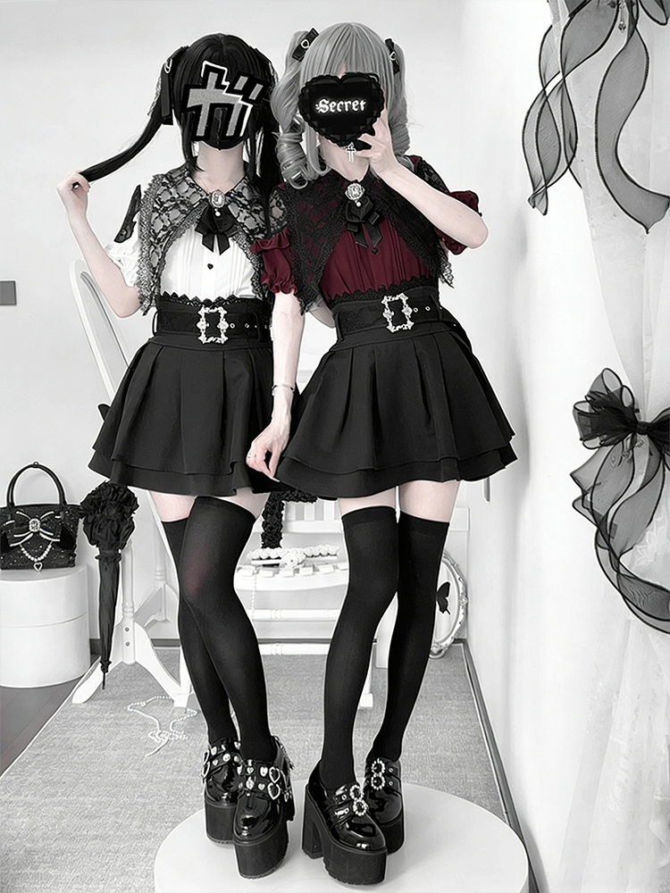Gothic Style Shoulder Bared Sh - مراجعة Blouse Off Shoulder وسعره