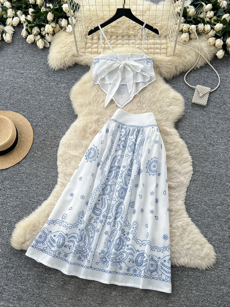 Summer Floral Embroidery Two-P - مراجعة Romper Floral Print وسعره