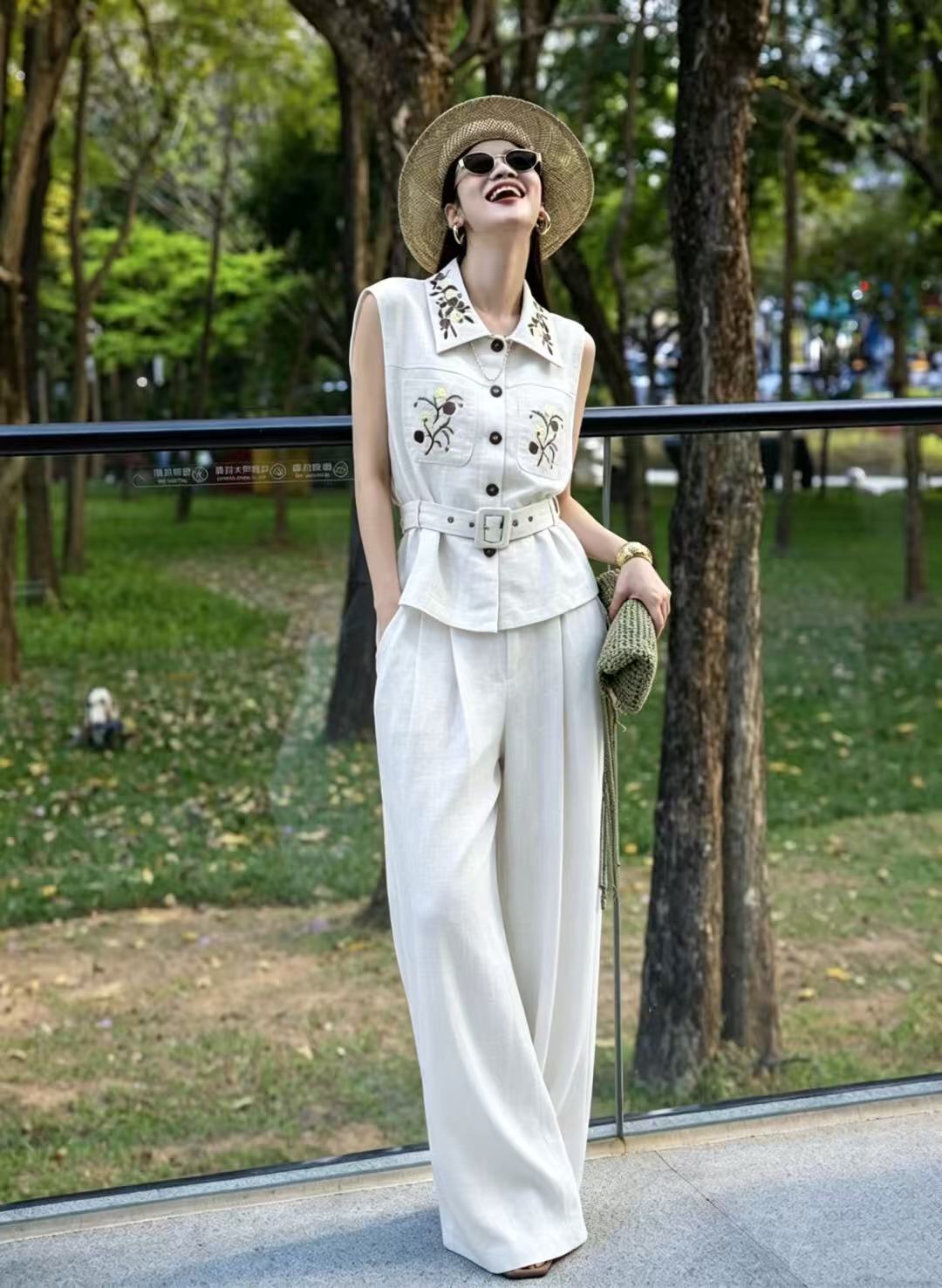 Heavyweight high-quality linen - مراجعة Linen Pant Wide وسعره