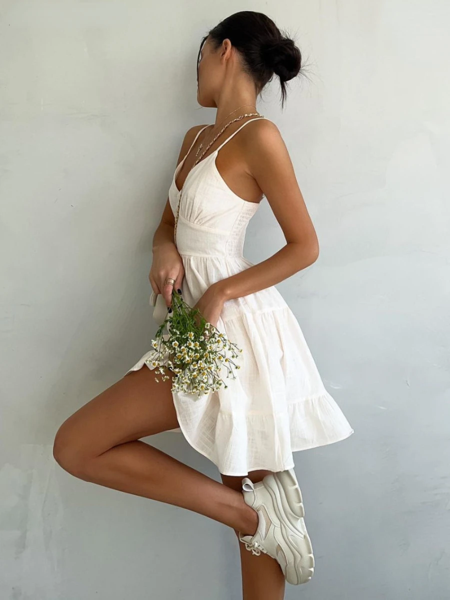 Wolfeel Spring Summer Women's  - مراجعة Linen Dress Wrap وسعره