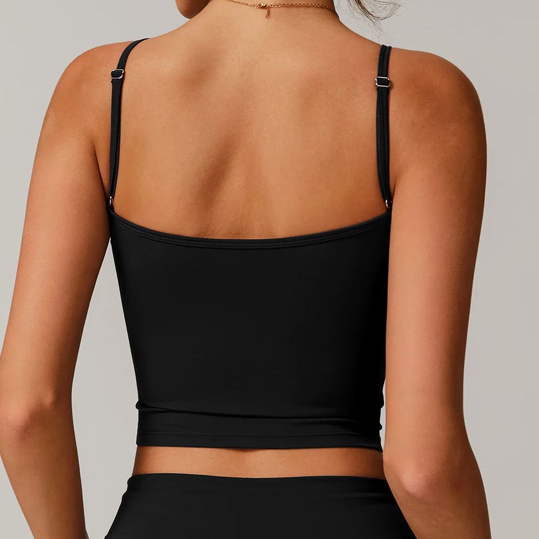Breathable Sports Bra Fitness  - مراجعة Crop Top Crochet وسعره