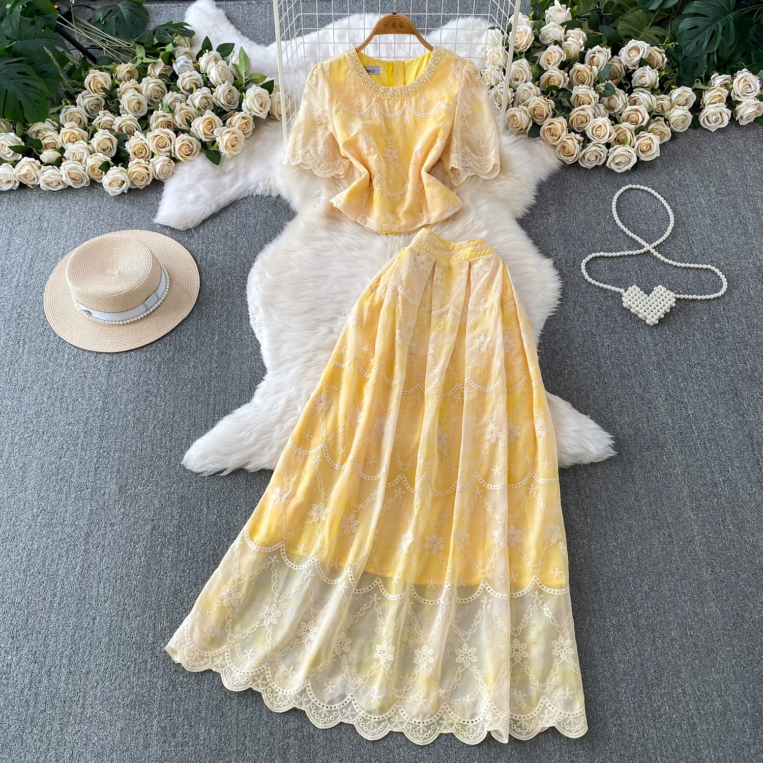 Vintage Boho Floral Crochet La - مراجعة Crop Top Crochet وسعره
