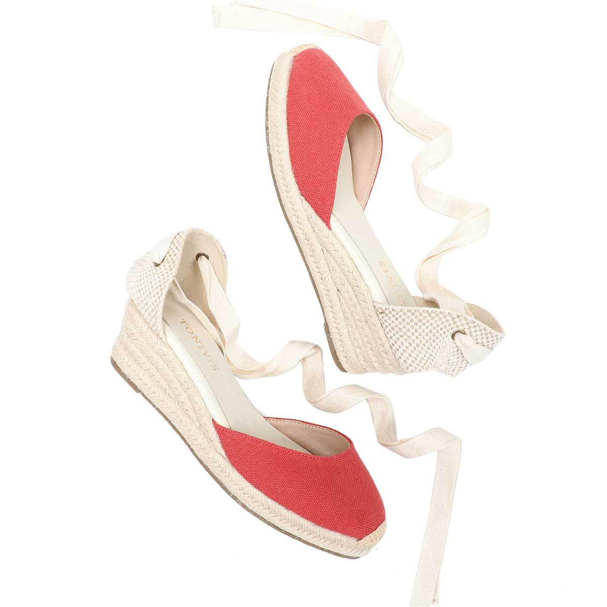 Women Wedge Espadrilles Lace U - مراجعة Wedge Espadrille Women وسعره