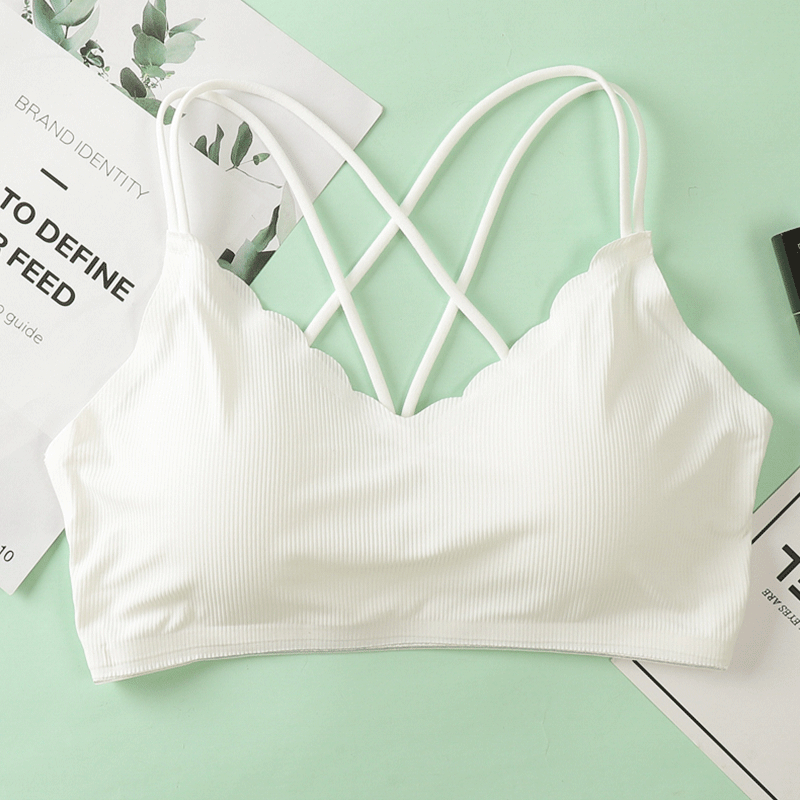 3D Sexy Lingerie Seamless Spor - مراجعة Bralette Triangle Set وسعره