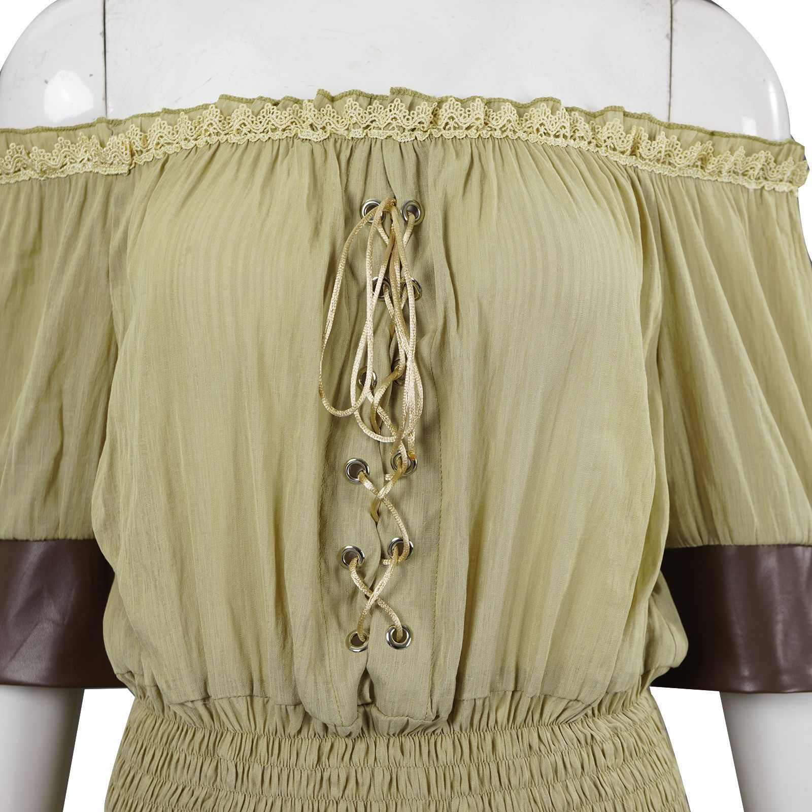 Women's Renaissance Pirate Blo - مراجعة Blouse Off Shoulder وسعره