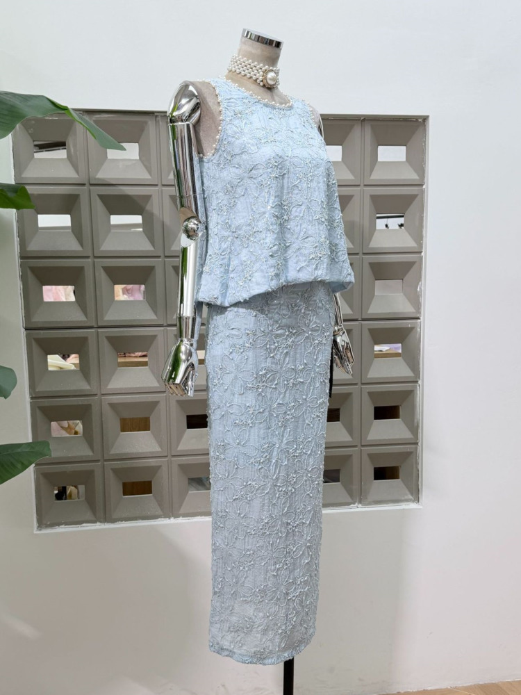 DFDG Women 2026 Spring Summer  - مراجعة Midi Skirt Floral وسعره