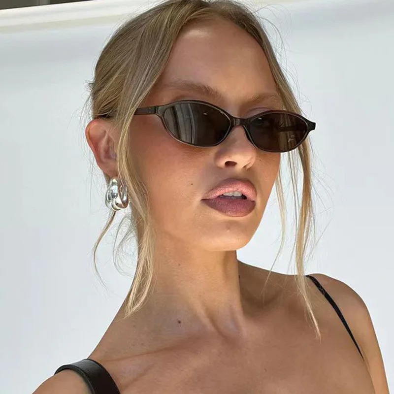 Retro Oval Frame Sunglasses Fa - مراجعة Sunglasses Cat Eye وسعره