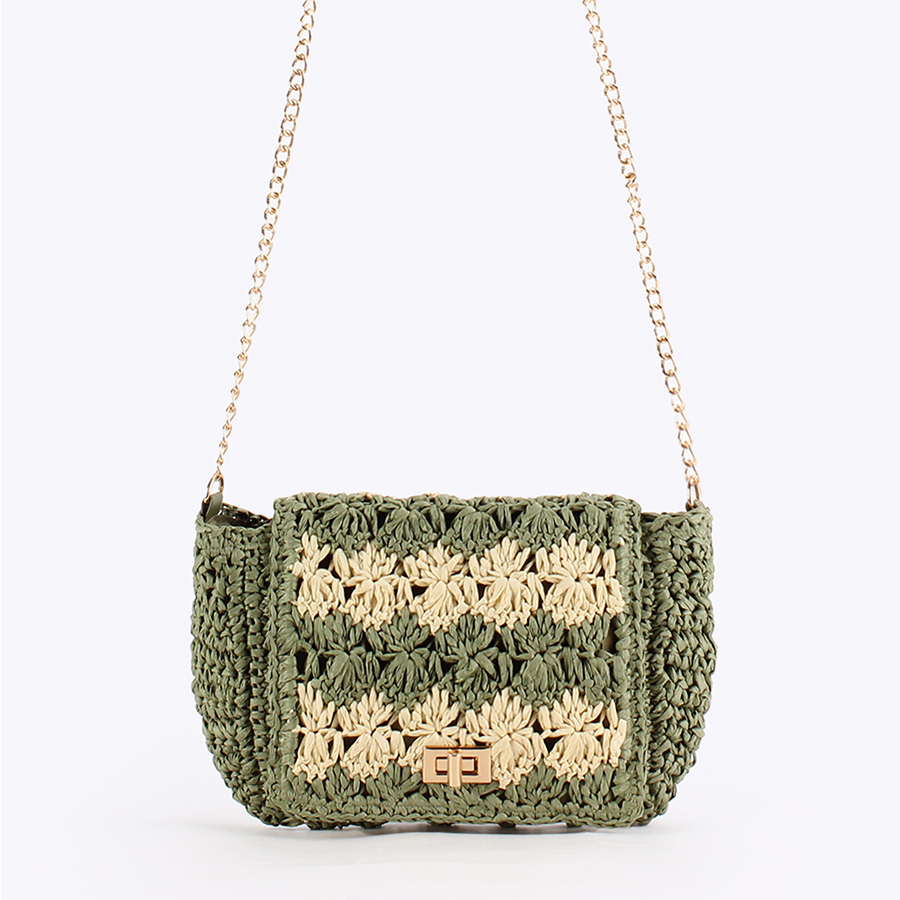 Straw Crossbody Bags for Women - مراجعة Crochet Bag Raffia وسعره