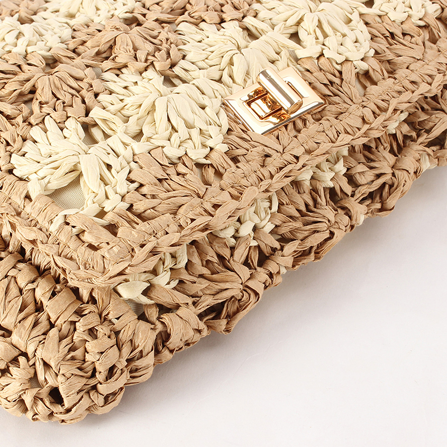 Straw Crossbody Bags for Women - مراجعة Crochet Bag Raffia وسعره