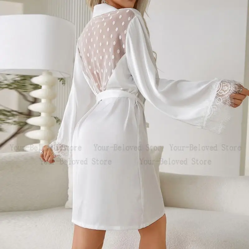 Short Kimono Black Sheer Mesh  - مراجعة Kimono Sheer Floral وسعره