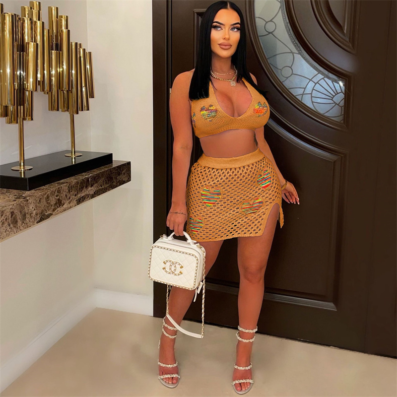 Summer Knitted Crochet Hollow  - مراجعة Crop Top Crochet وسعره