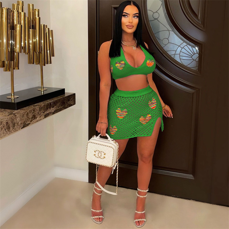 Summer Knitted Crochet Hollow  - مراجعة Crop Top Crochet وسعره