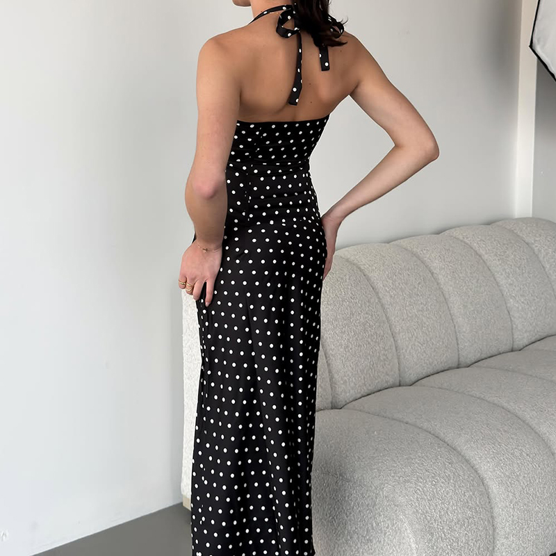 Two Piece Set Polka Dot Skirts - مراجعة Crop Top Crochet وسعره