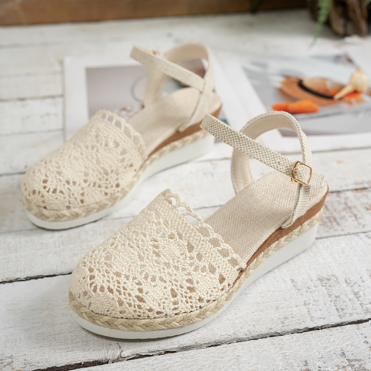 Women Wedge Sandals 2025 Summe - مراجعة Wedge Espadrille Women وسعره
